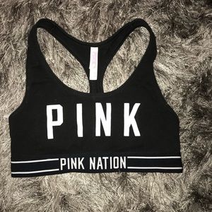 MEDIUM Pink Nation Sports Bra